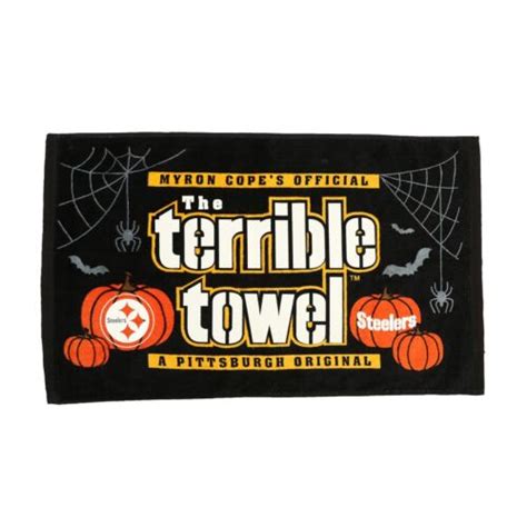 terrible towel halloween|history of the terrible towel.